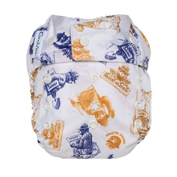 Grovia Hybrid Nappy Shell/Cover - Snap