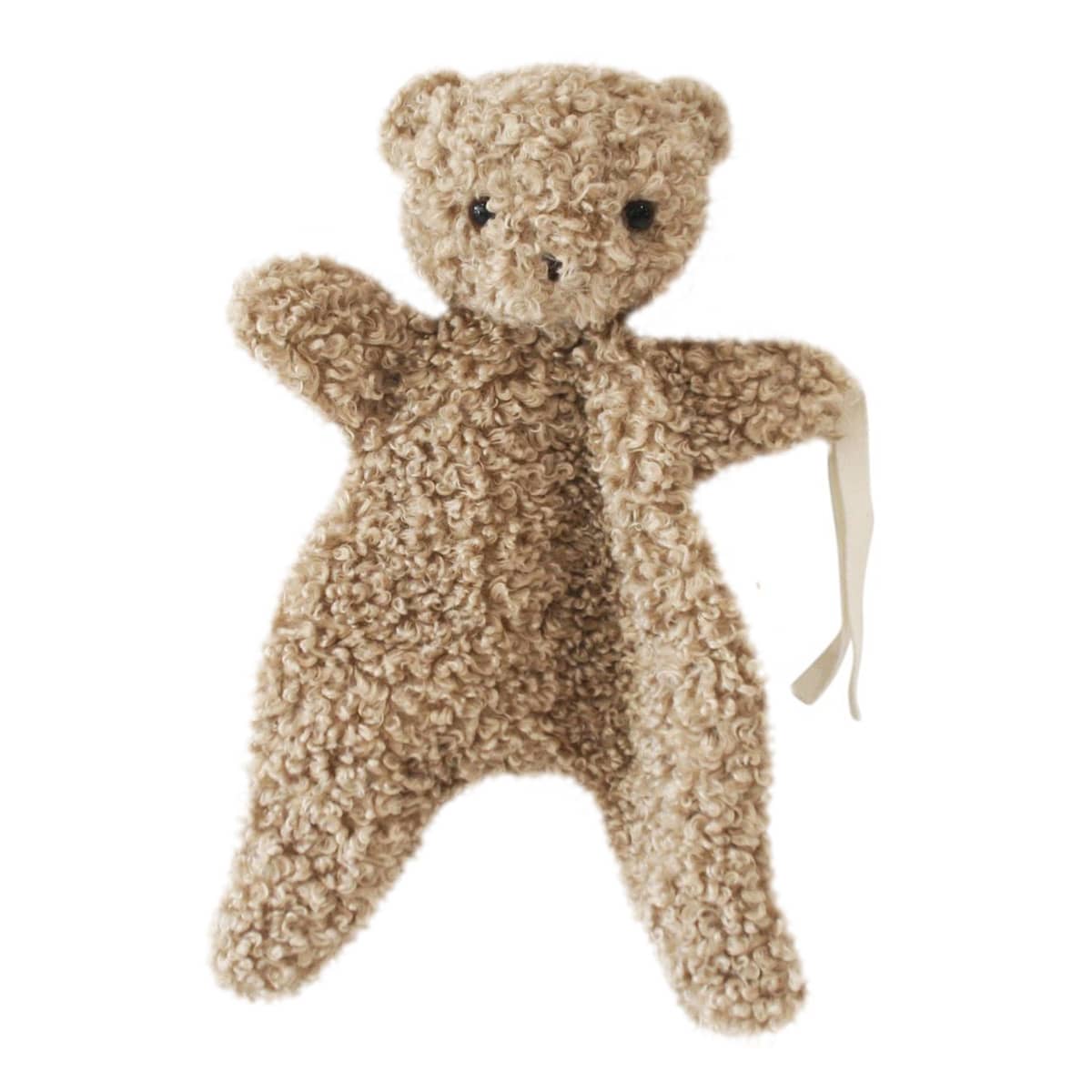 Alimrose Charlie Bear Paci Comforter - Oatmeal