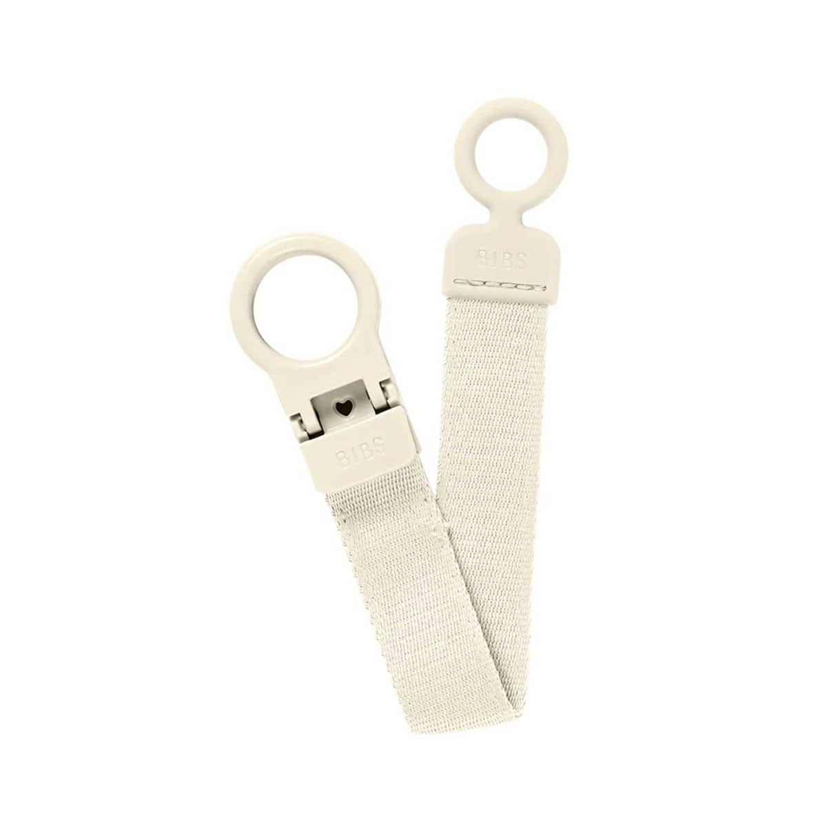 BIBS Pacifier Clip Loop - Ivory