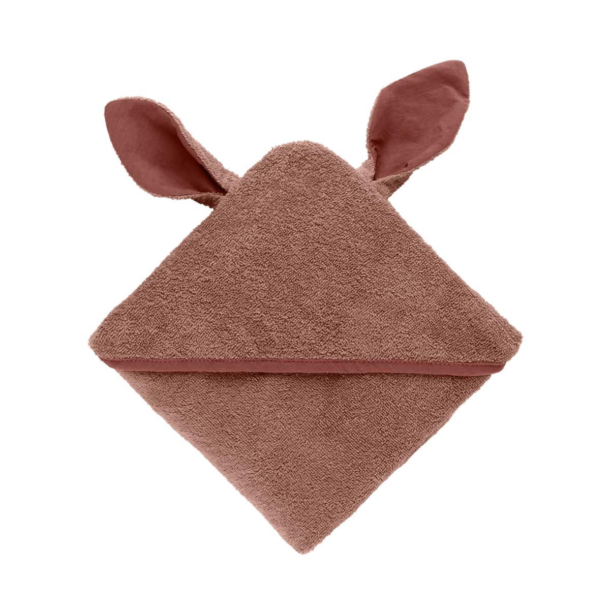 BIBS Kangaroo Hoodie Towel - Woodchuck