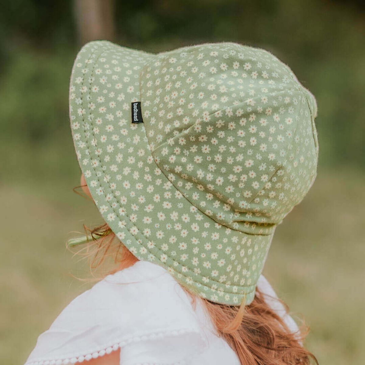 Bedhead Baby Bucket Hat with Strap - Limited Edition - Grace