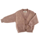 Bencer and Hazelnut Scallop Knit Cardi