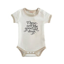 Bencer & Hazelnut Short Sleeve Bodysuit - These are the Good Old Days