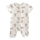Bencer & Hazelnut Short Zipsuit - Peshal Bear