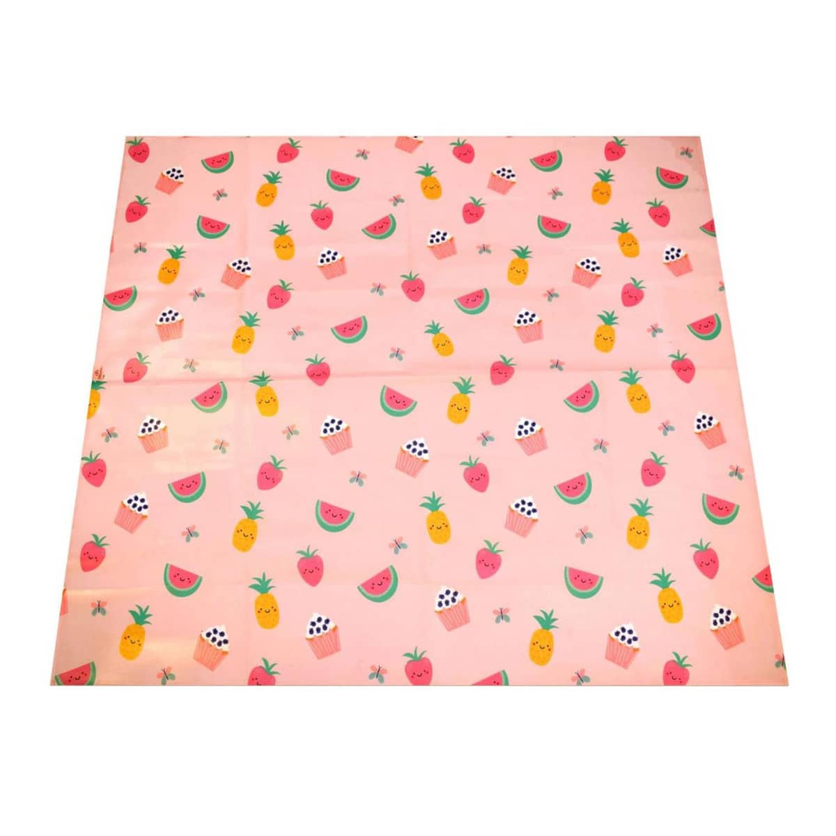 Bibetta Wipeezee XL Splash Mat - Pink Yummy Treats