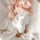 Blossom & Pear Mini Knit Pants - Milk