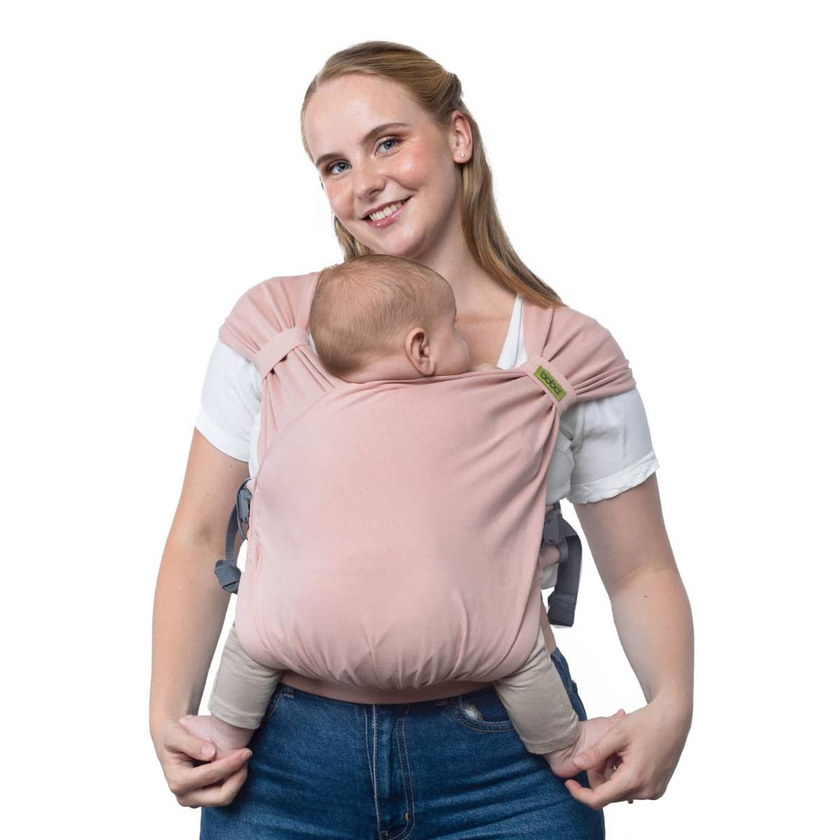 Boba Bliss Buckled Wrap Carrier - Bloom