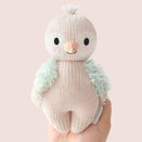 Cuddle + Kind Hand-Knit Doll - Baby Parrot (mauve)