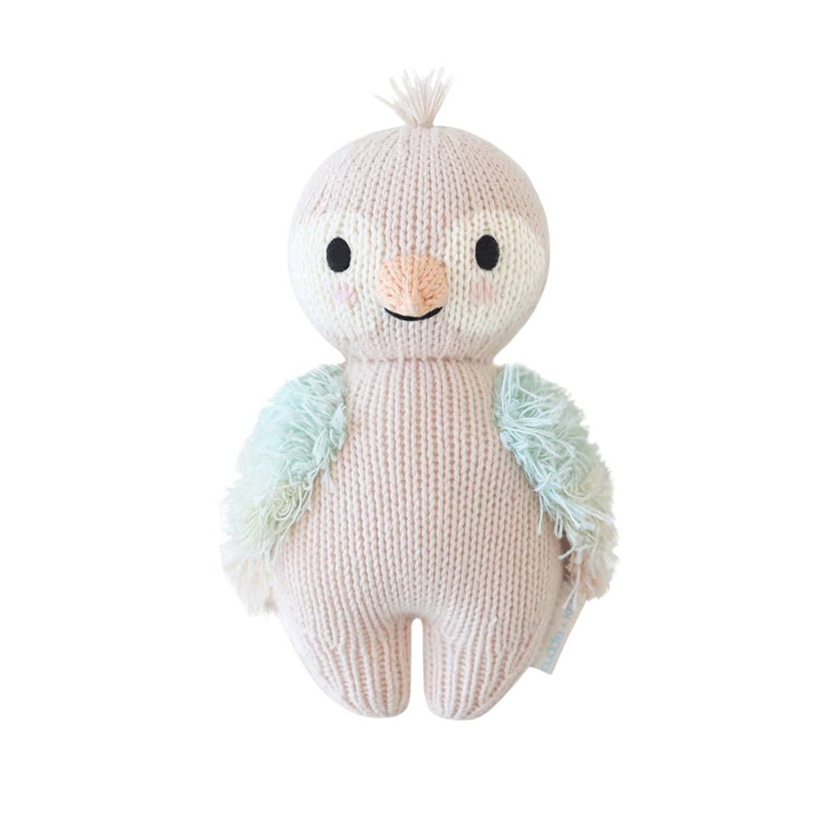 Cuddle + Kind Hand-Knit Doll - Baby Parrot (mauve)