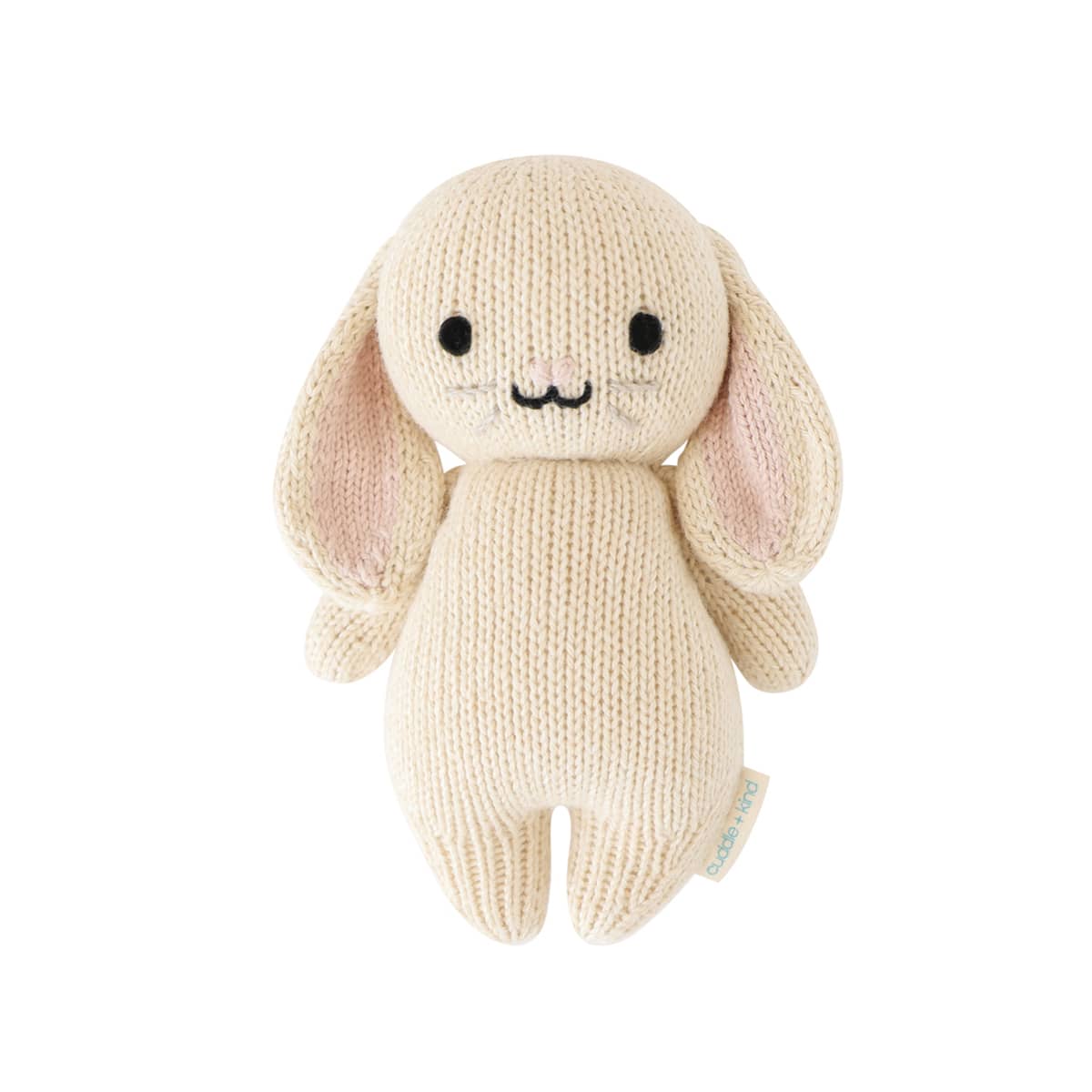 Cuddle + Kind Hand-Knit Doll - Baby Bunny (oatmeal)