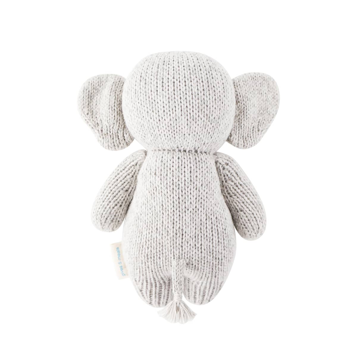 Cuddle + Kind Hand-Knit Doll - Baby Elephant