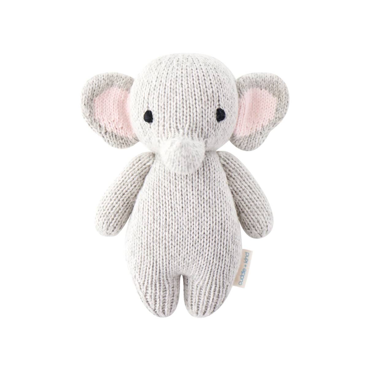 Cuddle + Kind Hand-Knit Doll - Baby Elephant