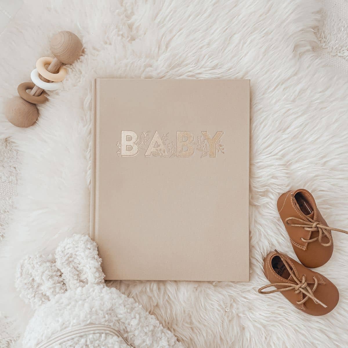 Fox & Fallow Baby Book - Biscuit