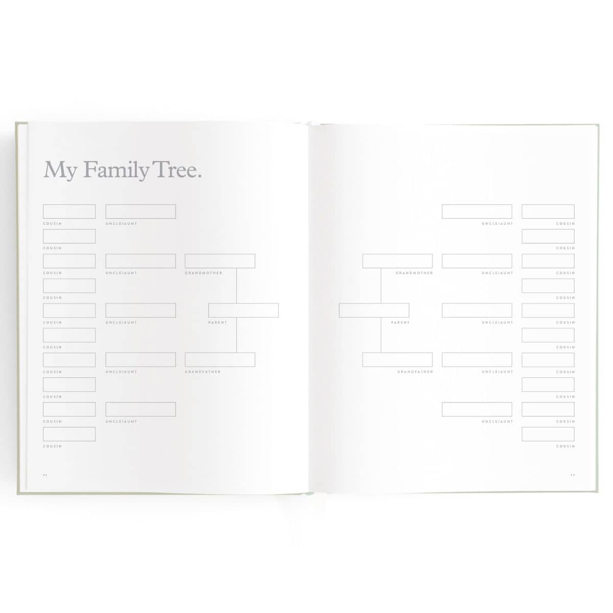Fox & Fallow Baby Book - My Family Tree