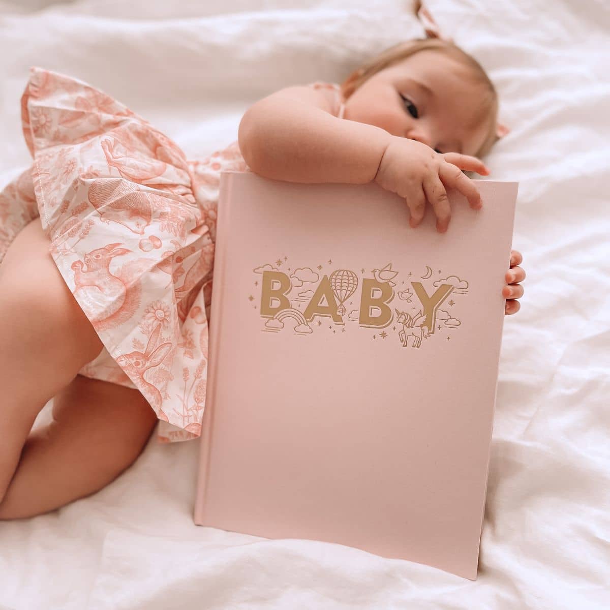 Fox & Fallow Baby Book - Rose