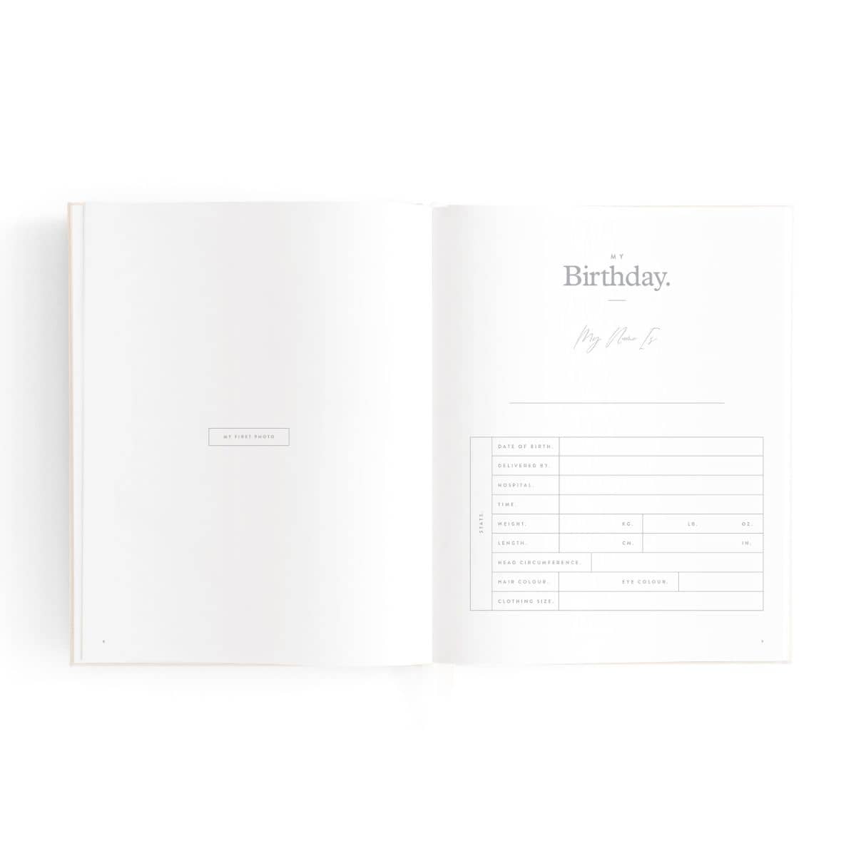 Fox & Fallow Mini Baby Book - My Birthday