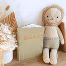 Fox & Fallow Mini Baby Book - Sage