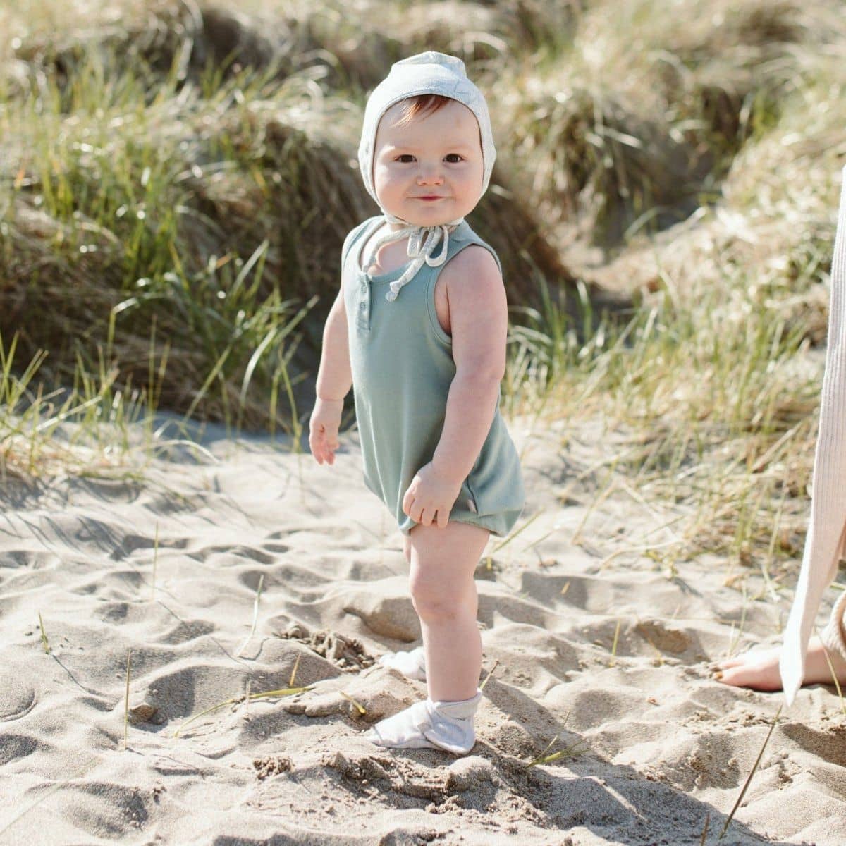 Goumi Stay On Baby Boots - Storm Grey