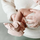 Goumi Stay On Baby Mitts + Boots Set - Rose