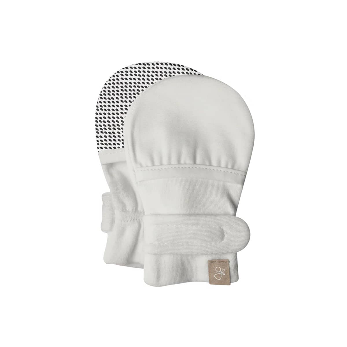Goumi Stay On Baby Mitts - Cloud