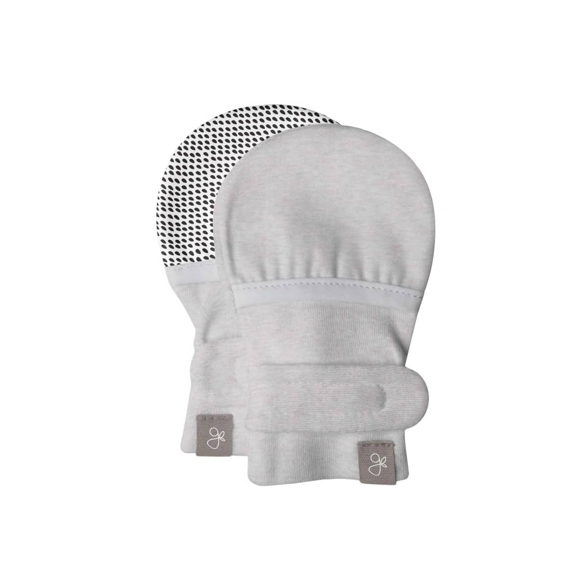 Goumi Stay On Baby Mitts - Storm Grey