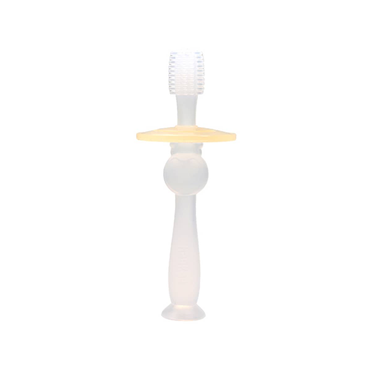 Haakaa 360° Silicone Baby Toothbrush - Clear
