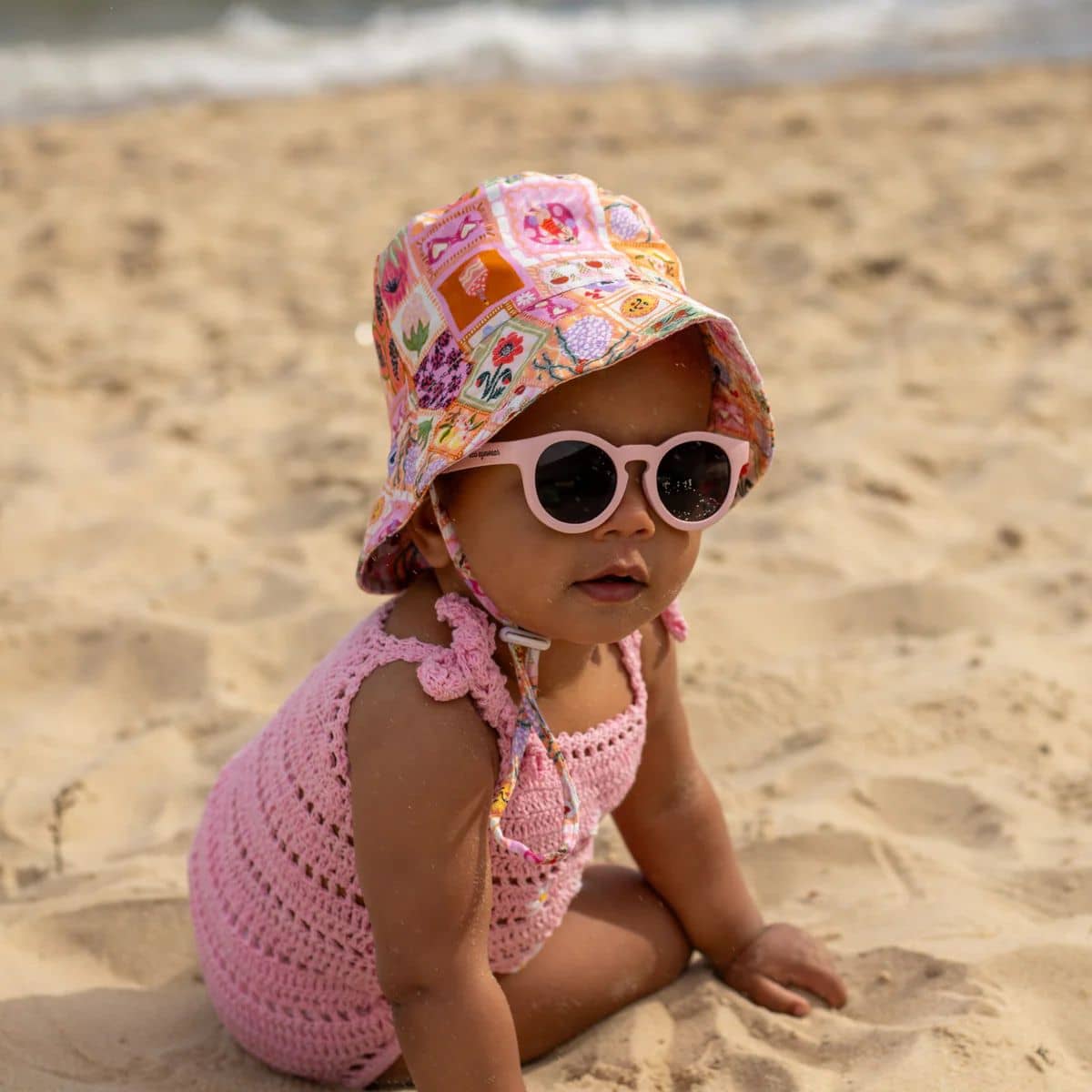 Izimini Baby Cotton Hat - Amy