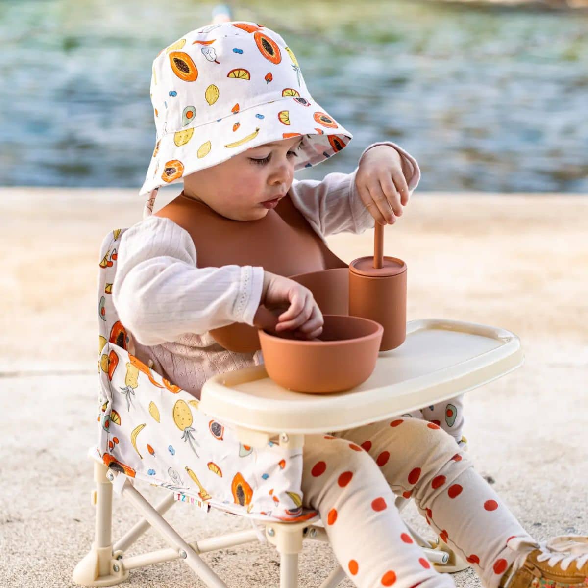 Izimini Outdoor Baby Chair - Clementine