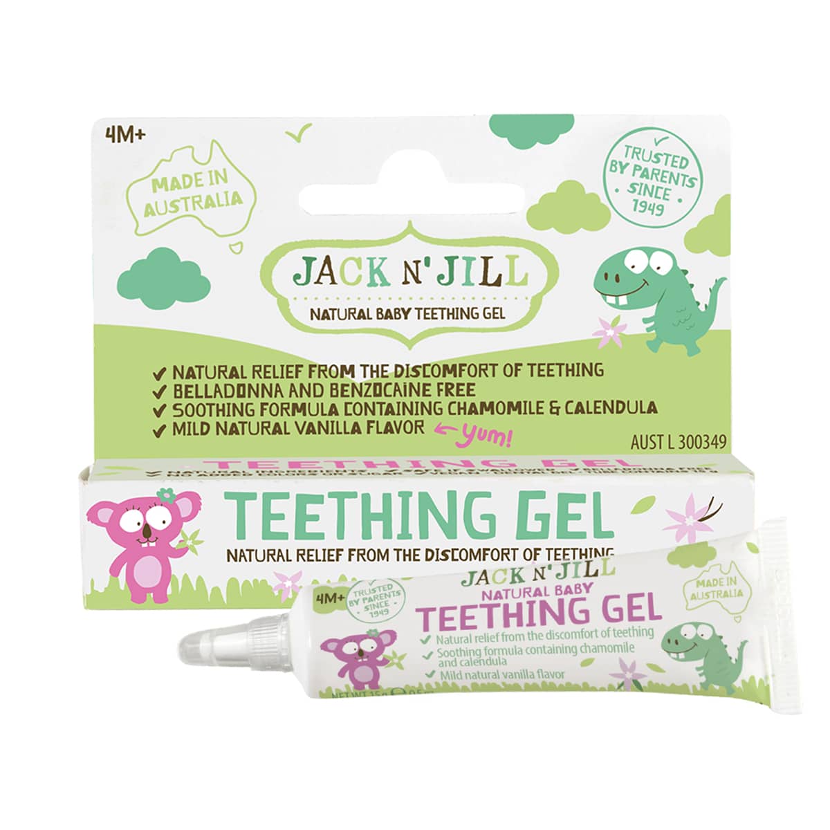 Jack N' Jill Natural Teething Gel