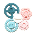 Jellystone Designs Rainbow Stacker Teether and Toy - Sugar Blossom