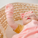 Kiin Baby Bamboo Stretch Mittens - Peony