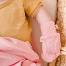 Kiin Baby Bamboo Stretch Mittens - Peony