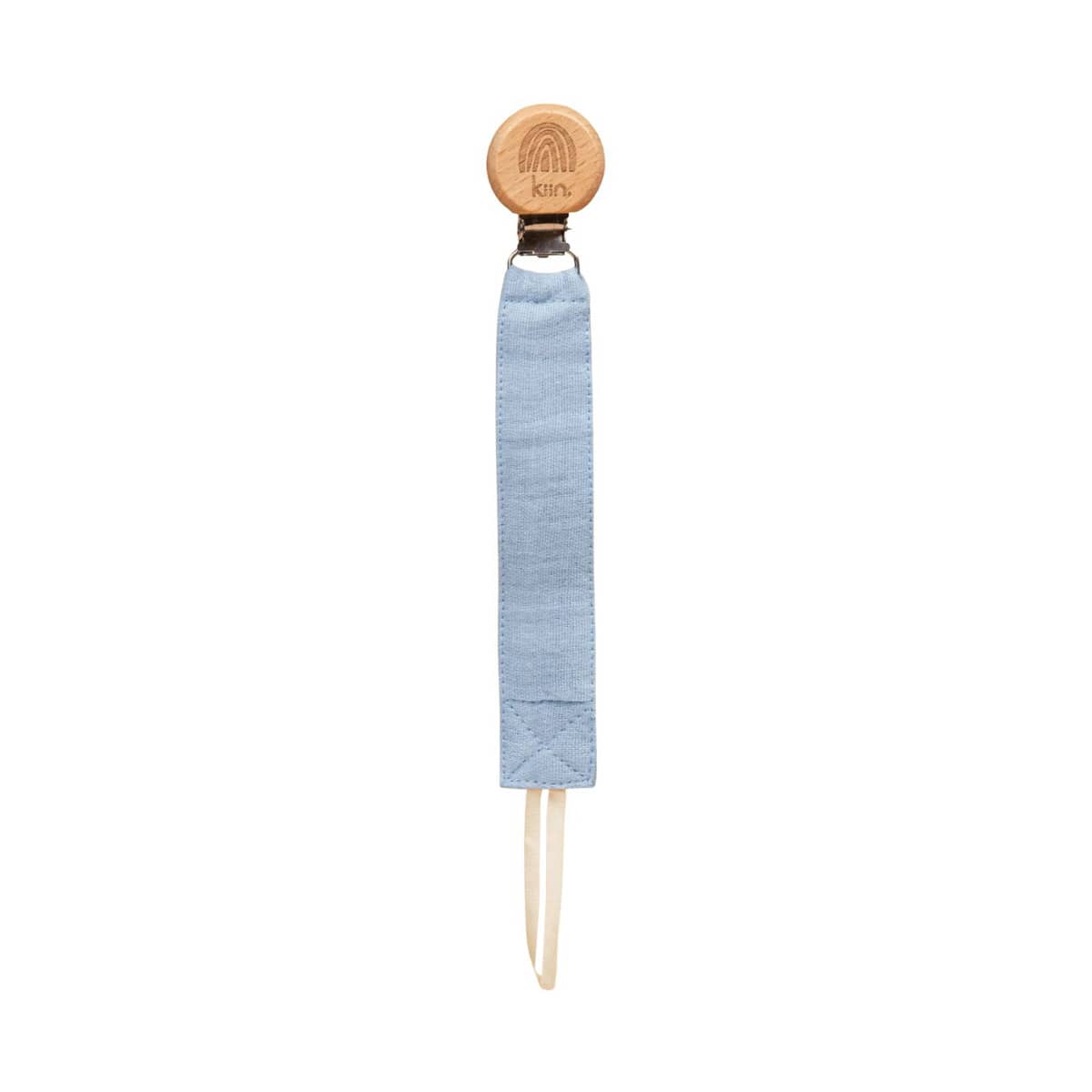 Kiin Baby Cotton Dummy Clip - Pastel Sky