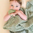 Kiin Baby Hooded Beach Towel - Sage