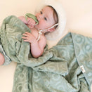Kiin Baby Hooded Beach Towel - Sage