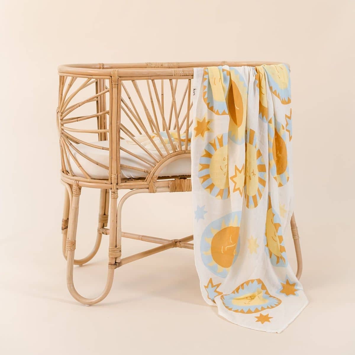 Kiin Baby Organic Muslin Swaddle - Sunny Day