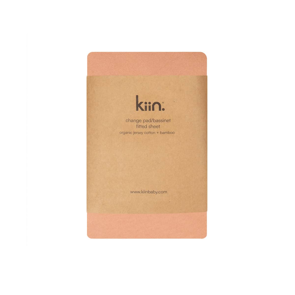 Kiin Baby Organic Change Pad / Bassinet Sheet - Blush