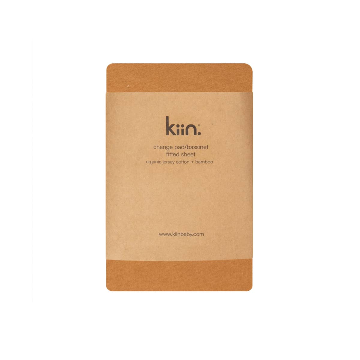 Kiin Baby Organic Change Pad / Bassinet Sheet - Caramel