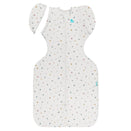 Love to Dream Transition Swaddle UP 0.2 TOG Organic Cotton - White Starlight