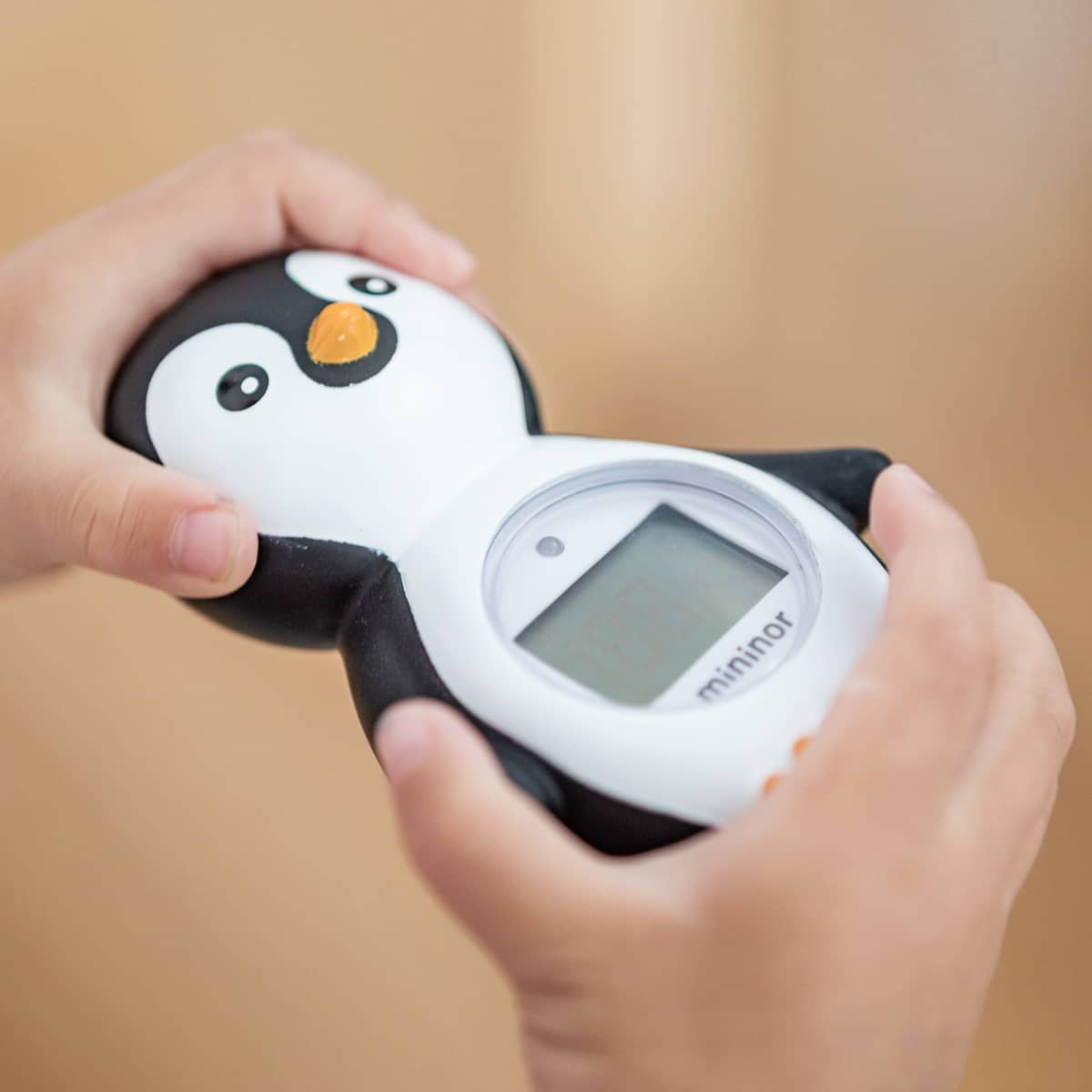 Mininor Room & Bath Thermometer - Penguin