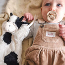 Nana Huchy Clover the Cow Hoochy Coochie Comfort Puppet - Black