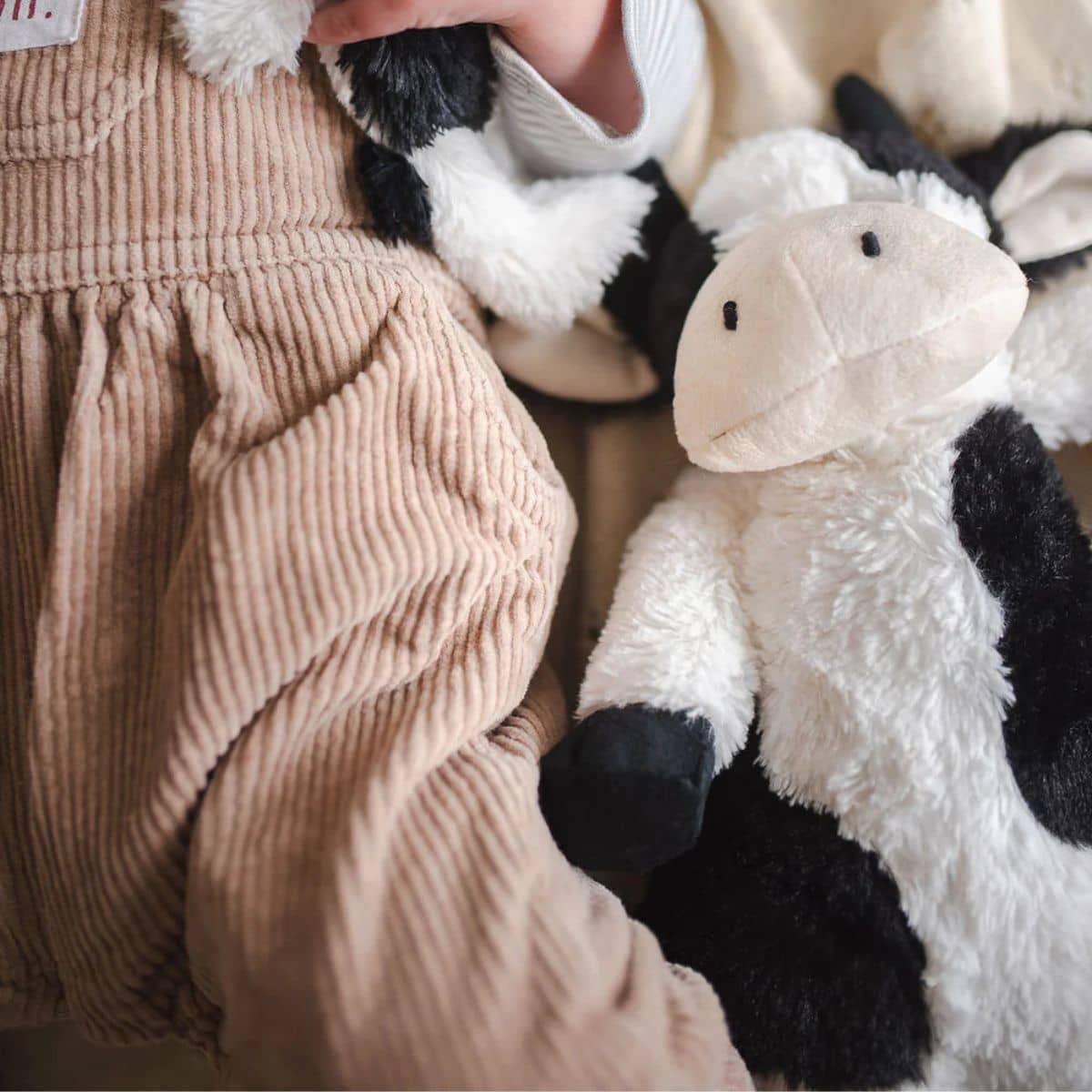 Nana Huchy Clover the Cow Hoochy Coochie Comfort Puppet - Black