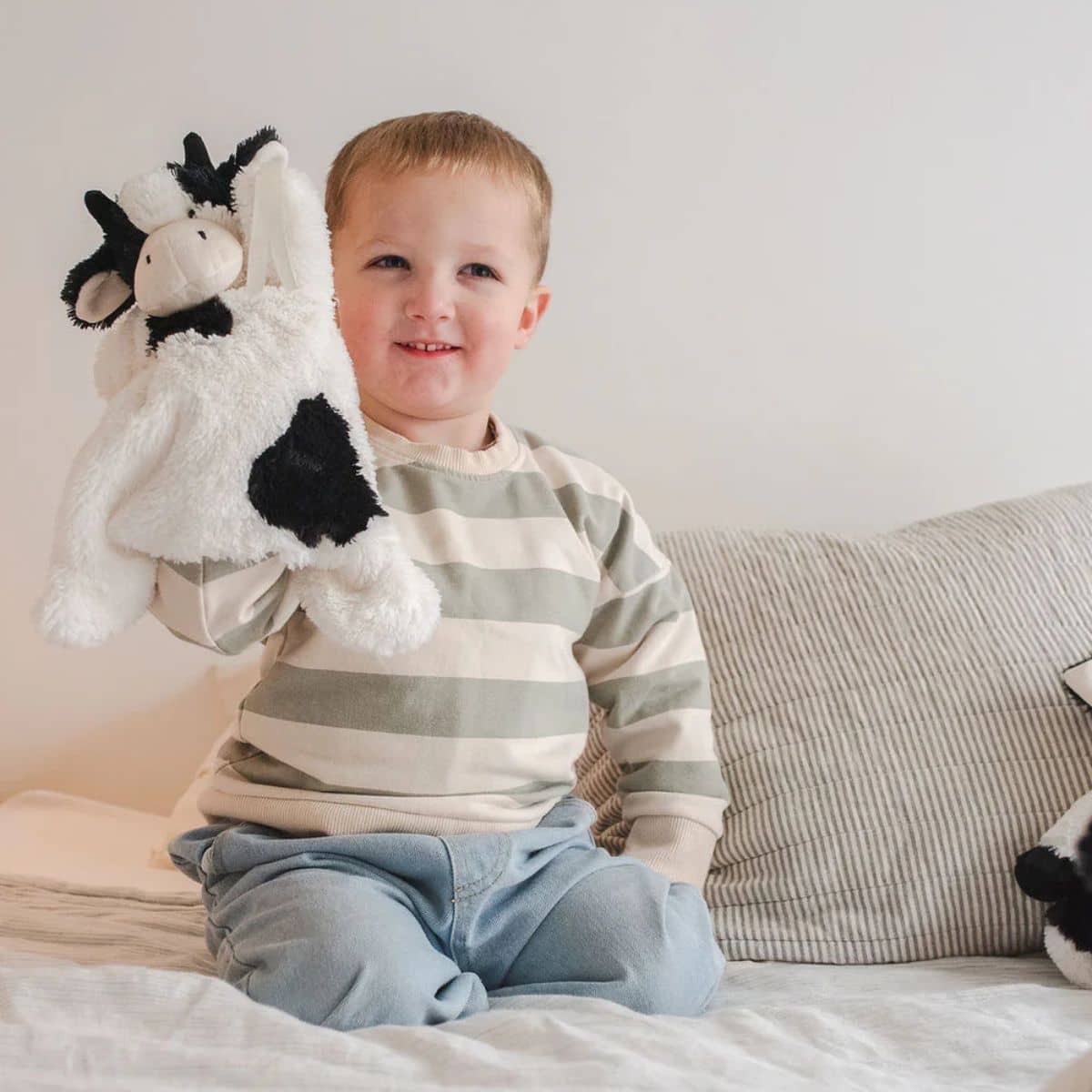 Nana Huchy Clover the Cow Hoochy Coochie Comfort Puppet - Black