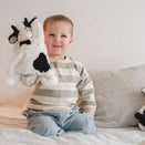 Nana Huchy Clover the Cow Hoochy Coochie Comfort Puppet - Black