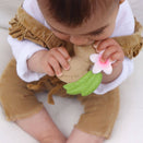 Oli & Carol Natural Rubber Teether - Aly the Almond