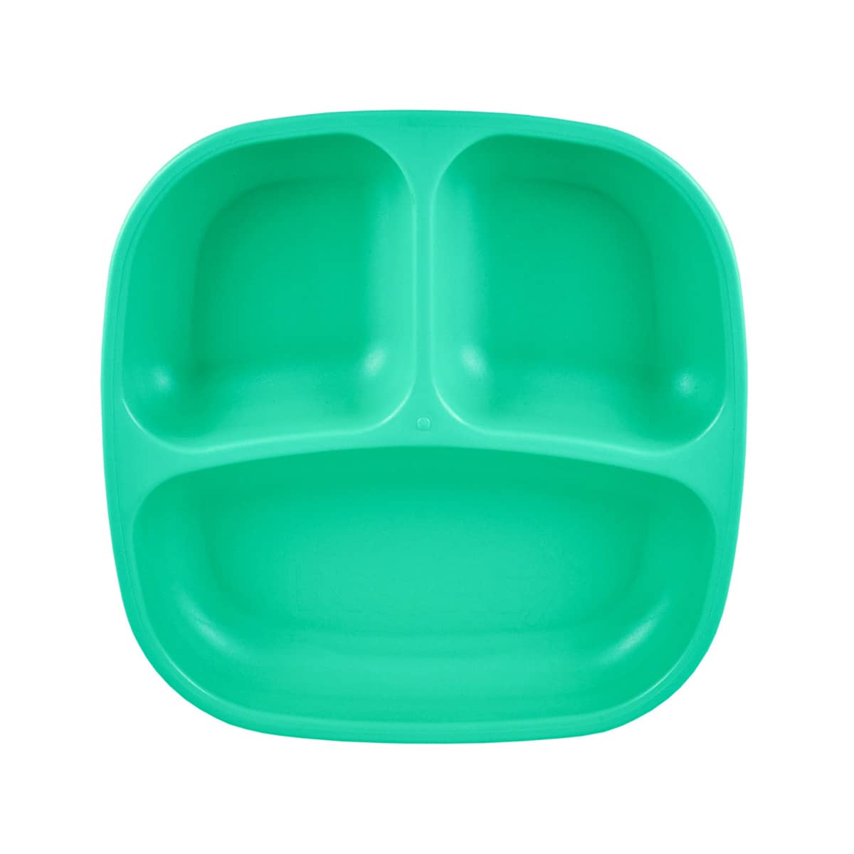 Re-Play Recycled Divided Plate - Aqua