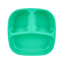 Re-Play Recycled Divided Plate - Aqua