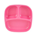 Re-Play Recycled Divided Plate - Bright Pink