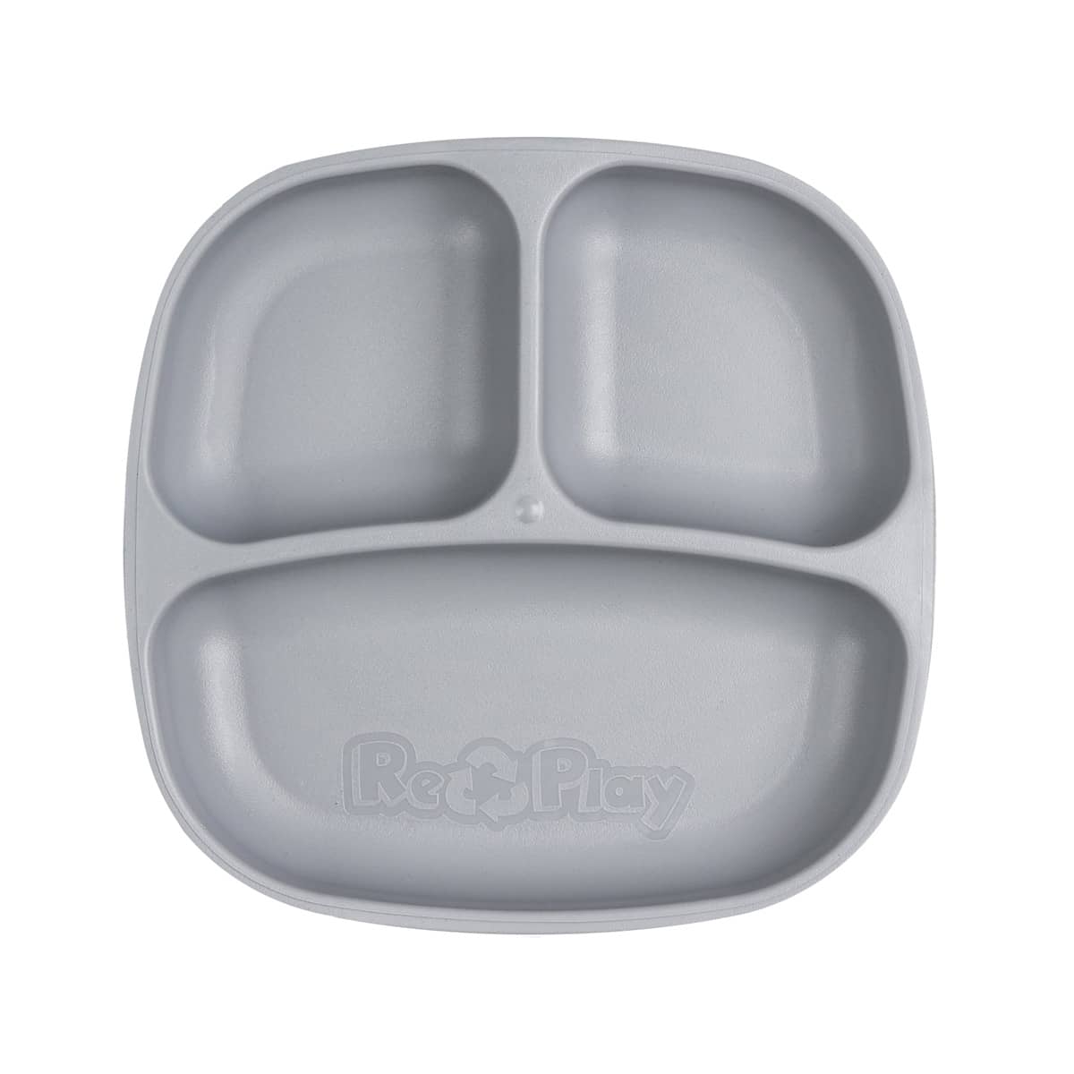 Re-Play Recycled Divided Plate - Naturals Collection - Grey