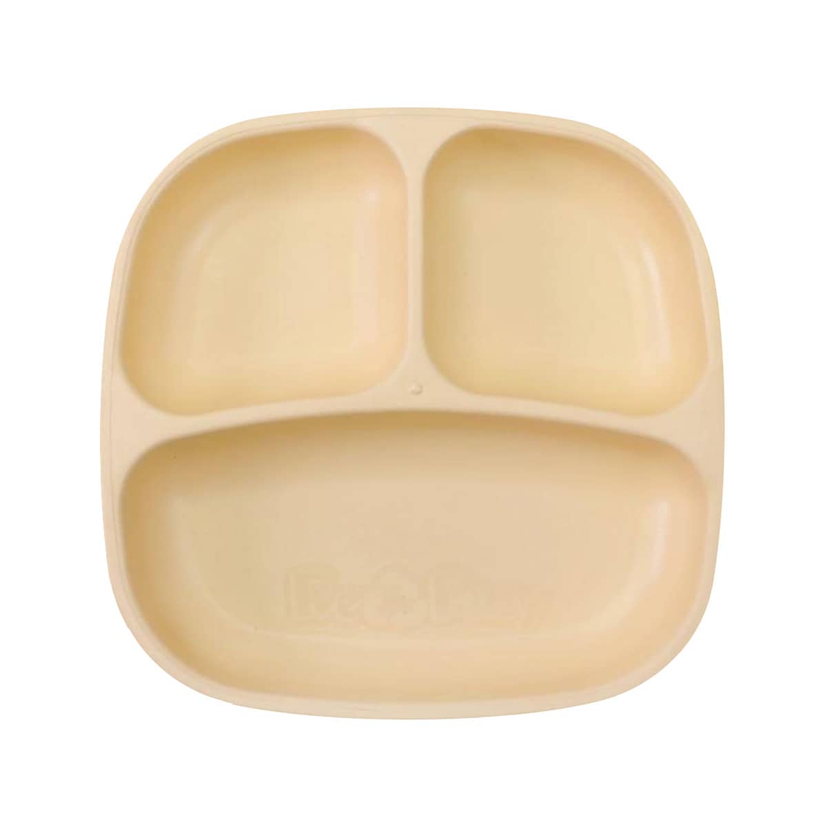 Re-Play Recycled Divided Plate - Naturals Collection - Lemon Drop
